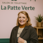 Fondatrice La Patte Verte, salon de toilettage à Lyon