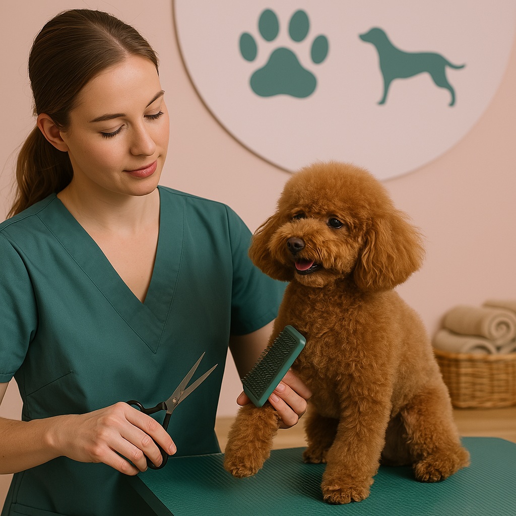 Brosse d'un chien